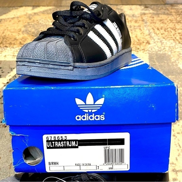 RARE!! NIB 2003 Jam Master Jay Limited Edition Adidas Sneakers. Women 8.5 Men 7 - Picture 8 of 10